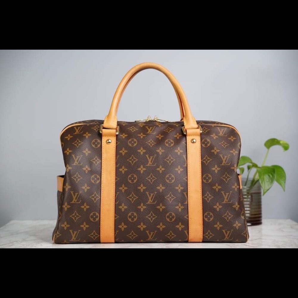 Louis Vuitton Carryall Monogram Canvas Bag